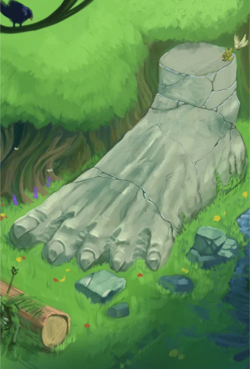 tread of the colossus